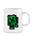 Puodelis Minecraft creeper Puodelis Minecraft creeper